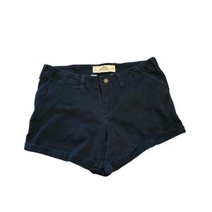 Hollister‎ Chino Midi Shorts Size 3 Waist 26 Black Casual Everyday